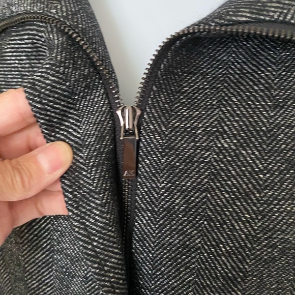 NWOT, Ann Klein Black Zip Up Jacket - Picture 2 of 8